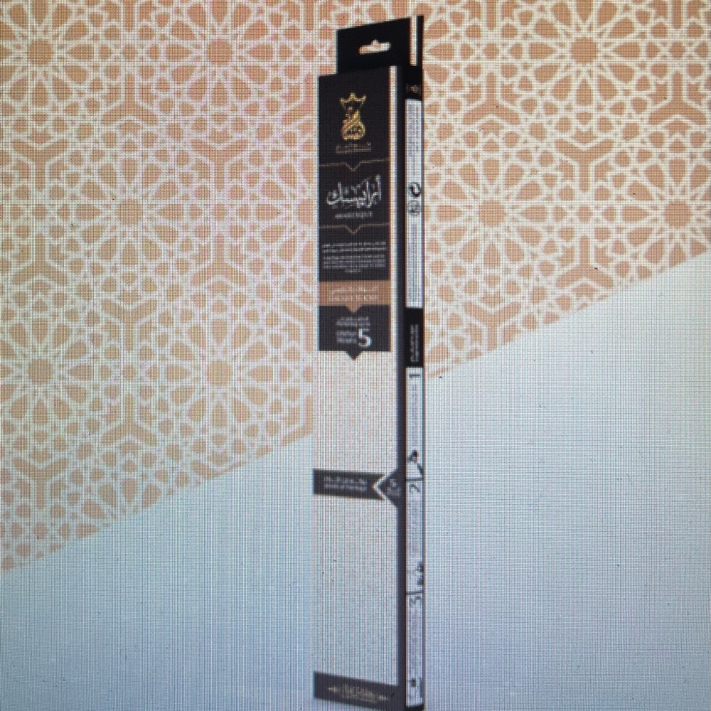 NILEVIBES Egyptian Arabesque Incense Sticks 5PACK Each Last 5Hour Fragrant scent - Picture 6 of 6